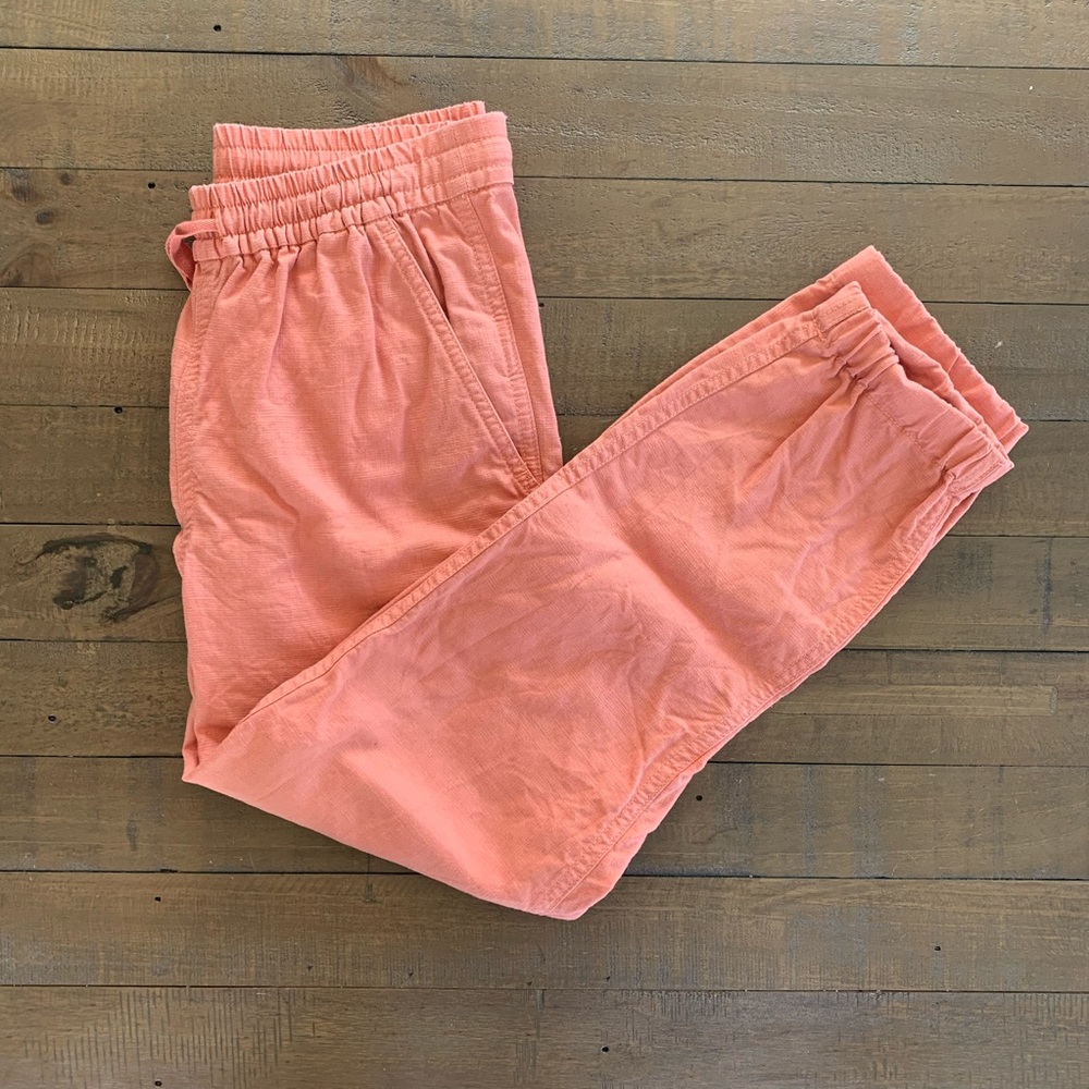 J. Crew Point Sur Linen Pant